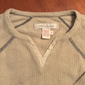 Carbon 2 Cobalt, NWOT long sleeved, men’s waffle shirt size small